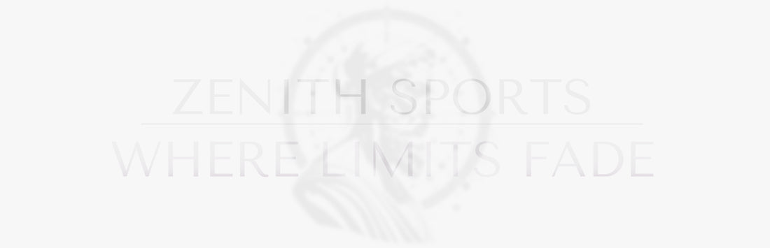 Zenith Sports - Where Limits Fade - Martial arts supply store graphic image