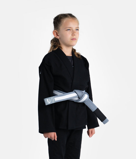 Kids Academy Gi - Black (with FREE Whitebelt)