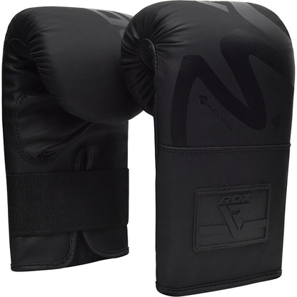 RDX F15 Noir Bag Gloves 4oz Black