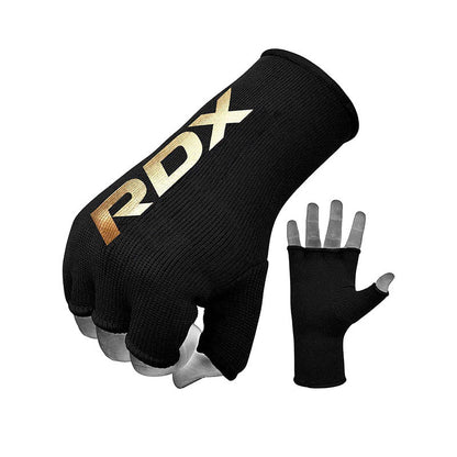 RDX HY Inner Gloves Elasticated Half Finger for Boxing, MMA Knuckle Protection OEKO-TEX® Standard 100 certified