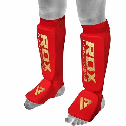 RDX SI MMA Gel Padded Lightweight Shin Instep Guard OEKO-TEX® Standard 100 certified