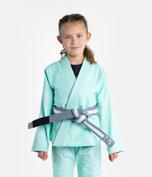 Kids Academy Gi - Teal (with FREE Whitebelt)