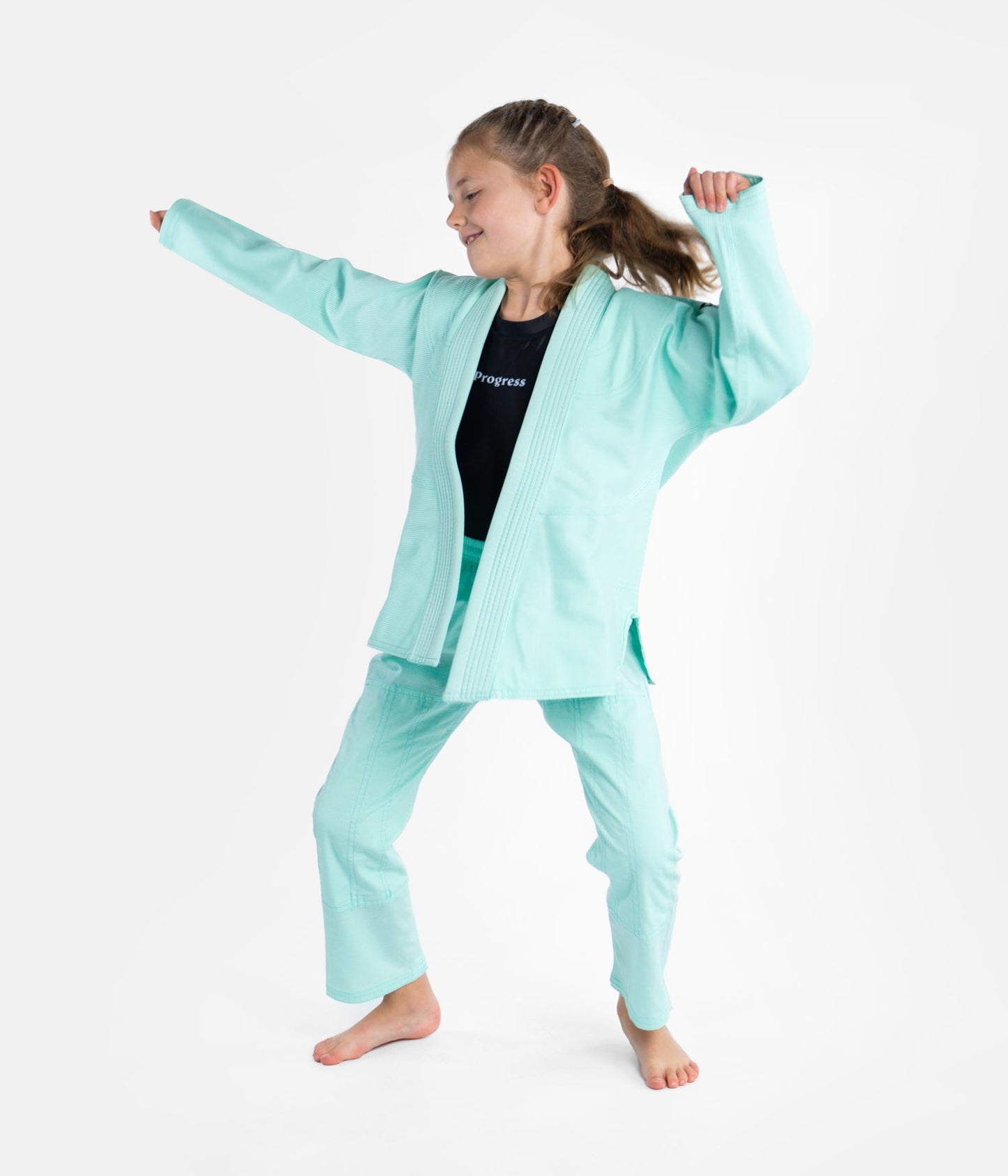 Kids Academy Gi - Teal (with FREE Whitebelt)